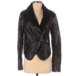 Free People Faux Leather Jacket